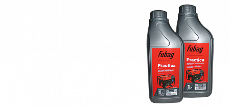 Масло моторное минеральное для четырехтактных двигателей Fubag Practica SAE 30 (1л.)